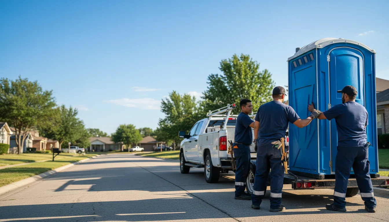 Portable Toilet Rental in Rayne, LA near me